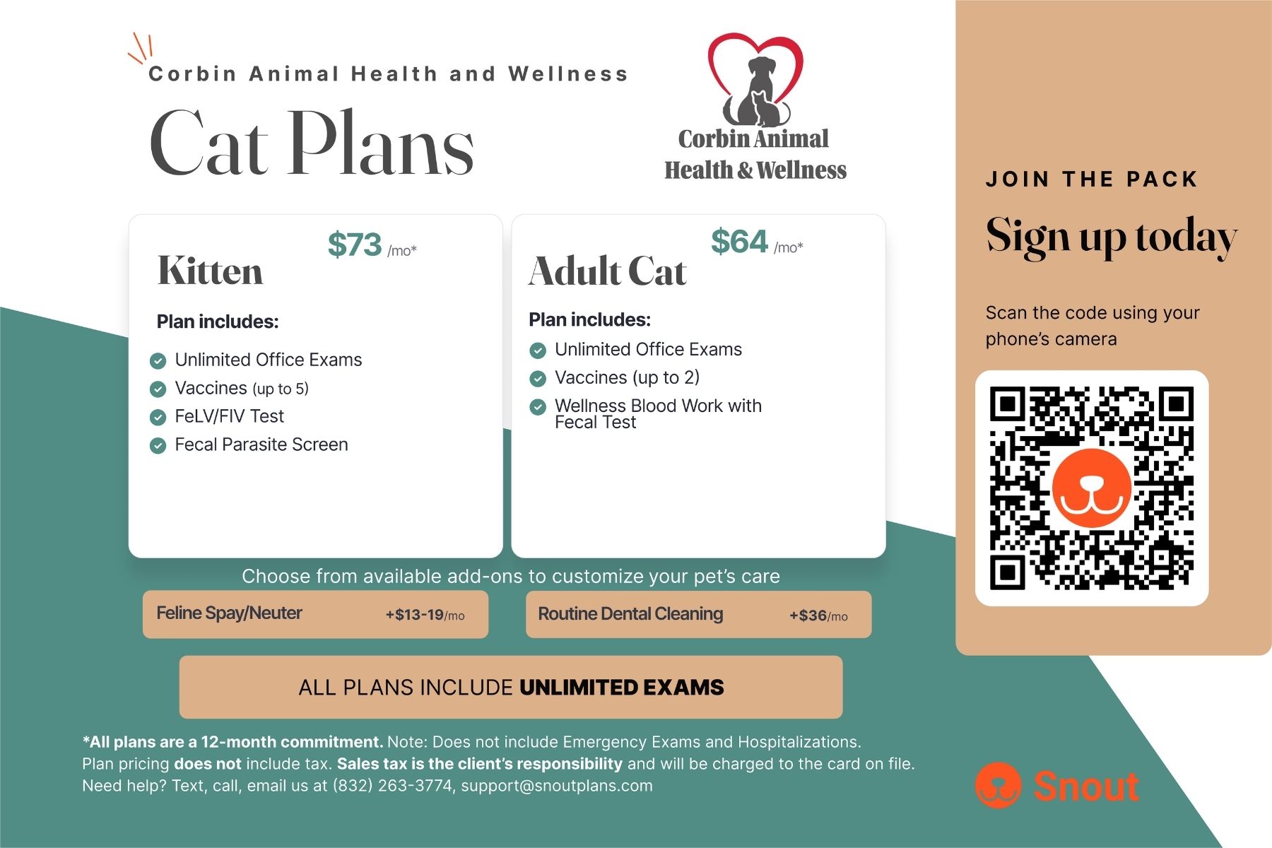 Corbin Animal Health Cat plans img